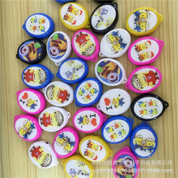 New card no memory no screen MP3 player MP3 epoxy yellow movement MP3